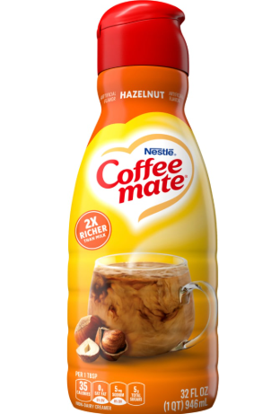 Crème à café liquide à la noisette Coffee Mate