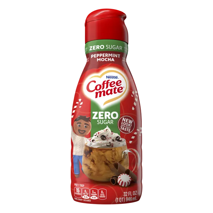 Crème à café zéro moka menthe poivrée Coffee Mate