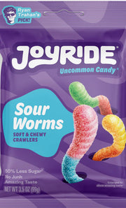 Joyride Candy Sour Gummy Worms