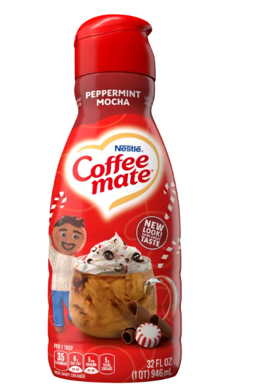 Coffee Mate Pfefferminz-Mokka Flüssiger Kaffeeweißer