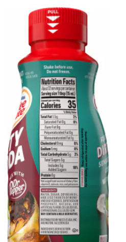 Coffee Mate Dirty Soda Coconut Lime Dr Pepper