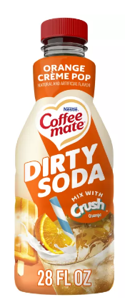 Coffee Mate Dirty Soda Orange Crème Pop
