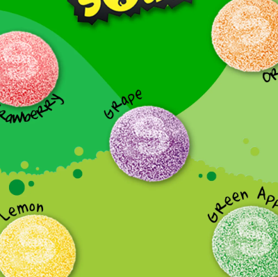 Skittles Sour Candy Gummies – 340g Sharing Bag