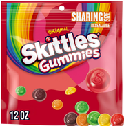Skittles Gummies Original Gummy Candy – Sharing Size 340g Bag