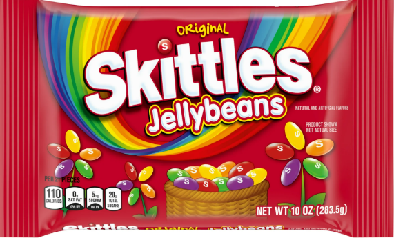 Skittles Original Jelly Beans Candy – 283g Bag