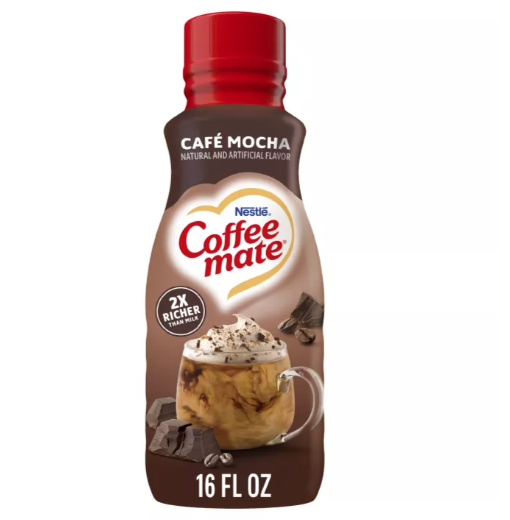 Coffee Mate Café Mocha Flüssiger Kaffeeweißer