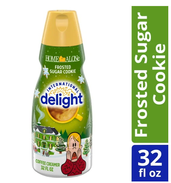 International Delight Home Alone Zuckerkeks-Kaffeesahne mit Zuckerguss