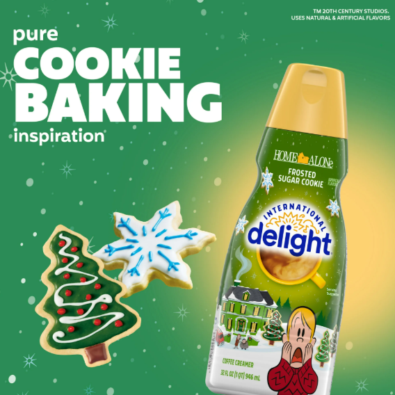International Delight Home Alone Zuckerkeks-Kaffeesahne mit Zuckerguss