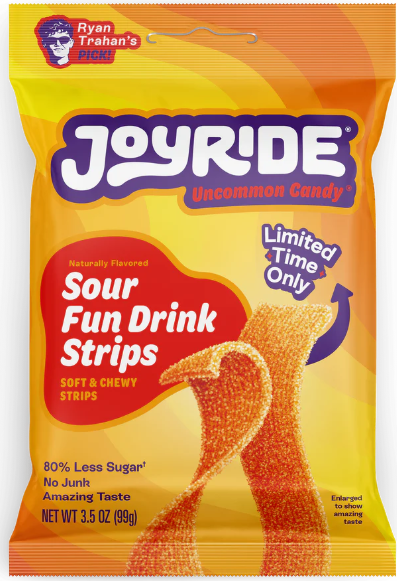 Joyride Sour Fun Drink Strips – Uncommon Candy with a Fizzy, Tangy Hit