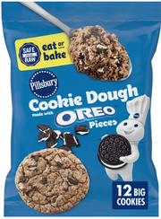 Pillsbury Ready-to-Bake Oreo Cookies – Soft & Chewy Treats (454 g Pack)