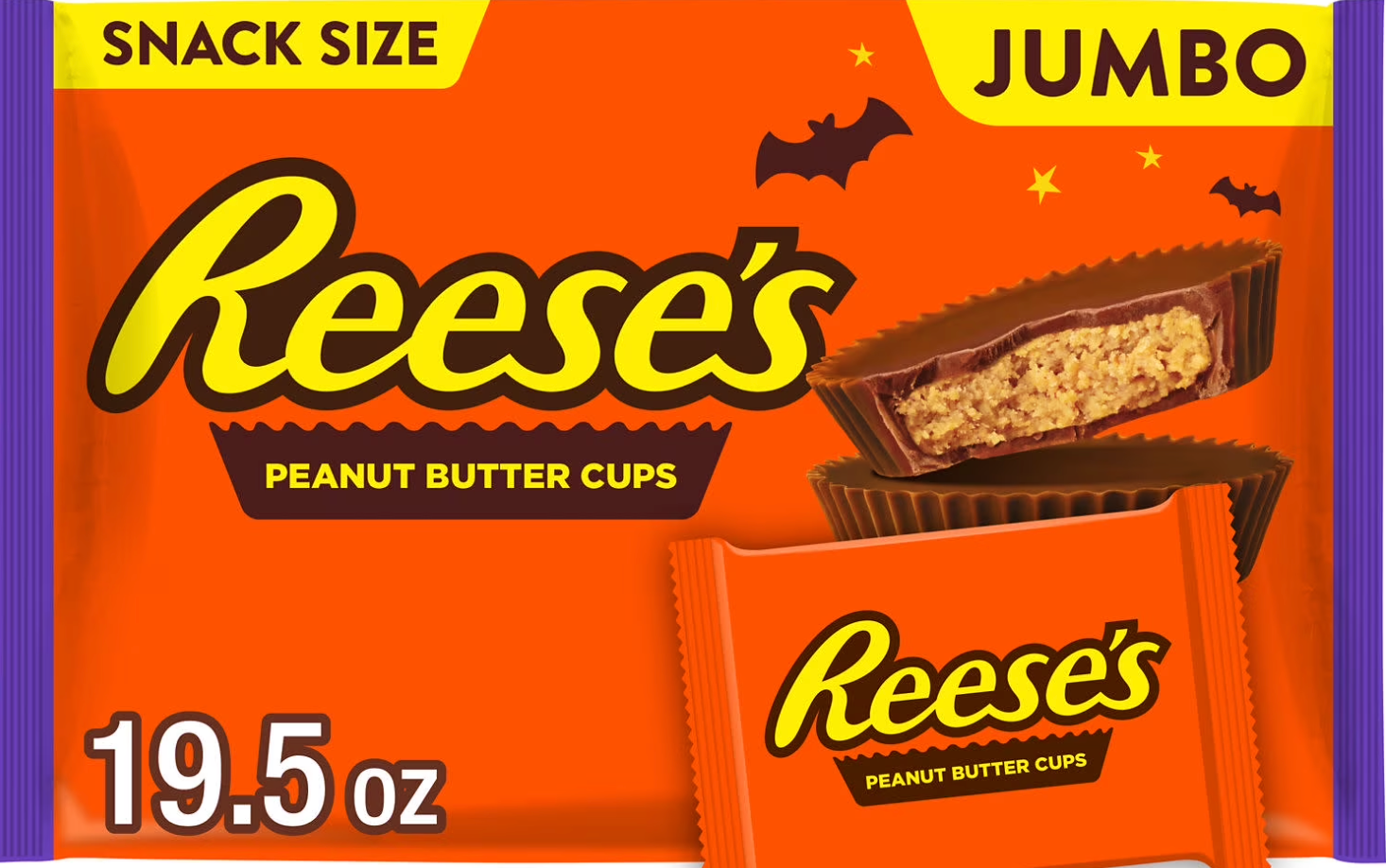 Reese’s Snack-Size Peanut Butter Cups – The Perfect Share Pack (553 g Bag)