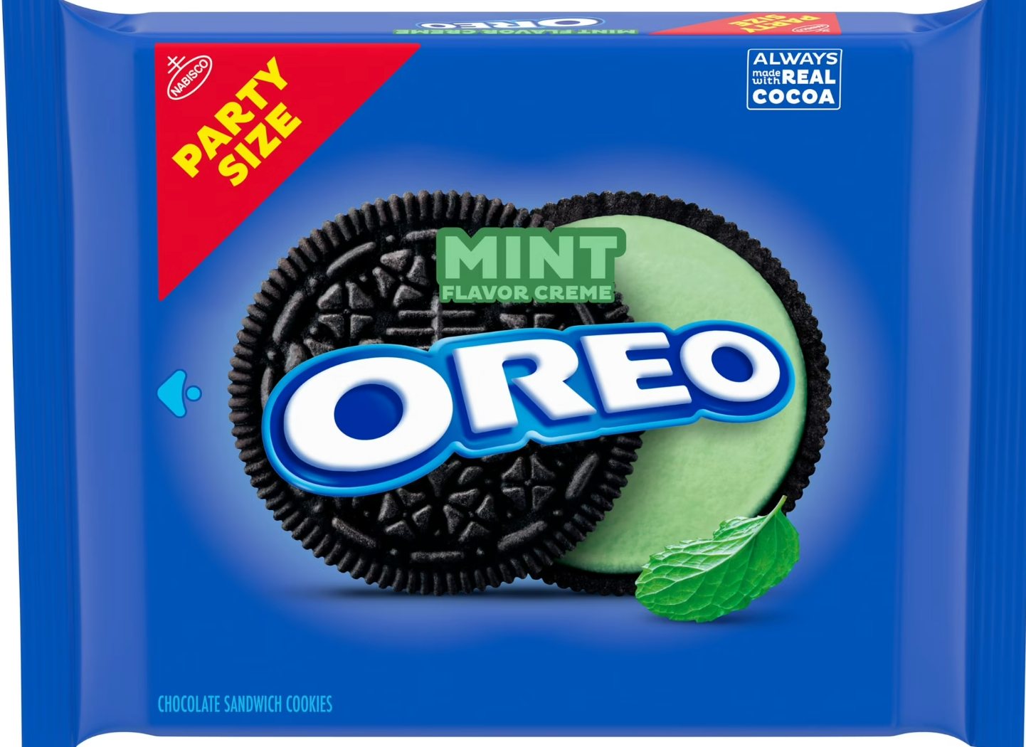 Oreo Mint Crème Sandwich Cookies – Cool, Creamy & Chocolatey (303 g Pack)