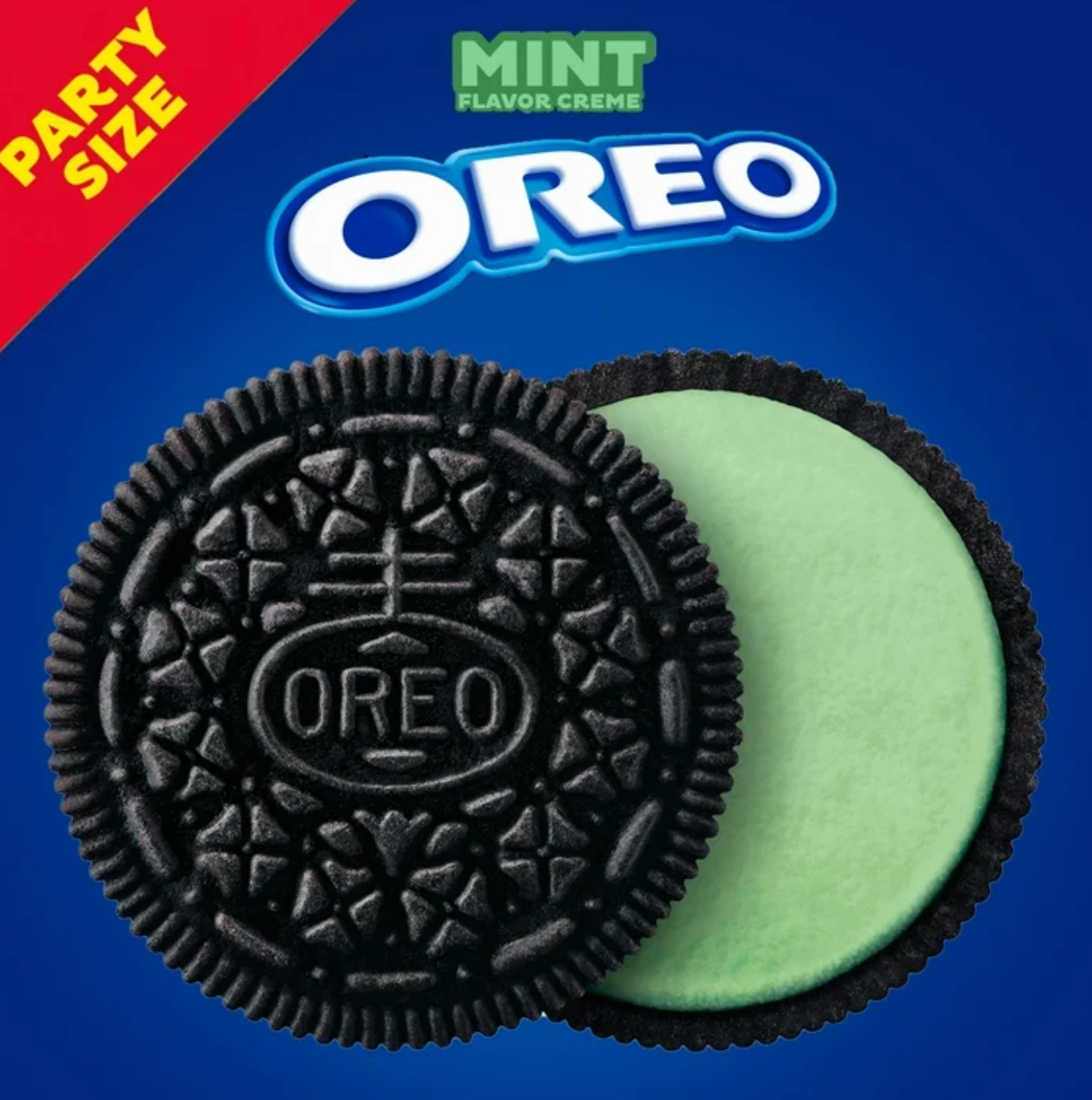 Oreo Mint Crème Sandwich Cookies – Cool, Creamy & Chocolatey (303 g Pack)