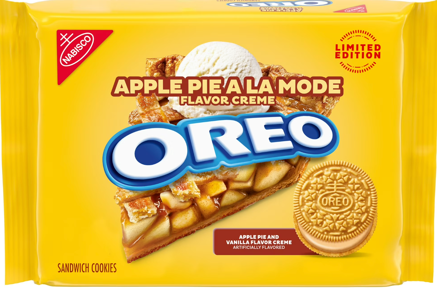 Oreo Apple Pie Sandwich Cookies – A Slice of Sweet Autumn (303 g Pack)