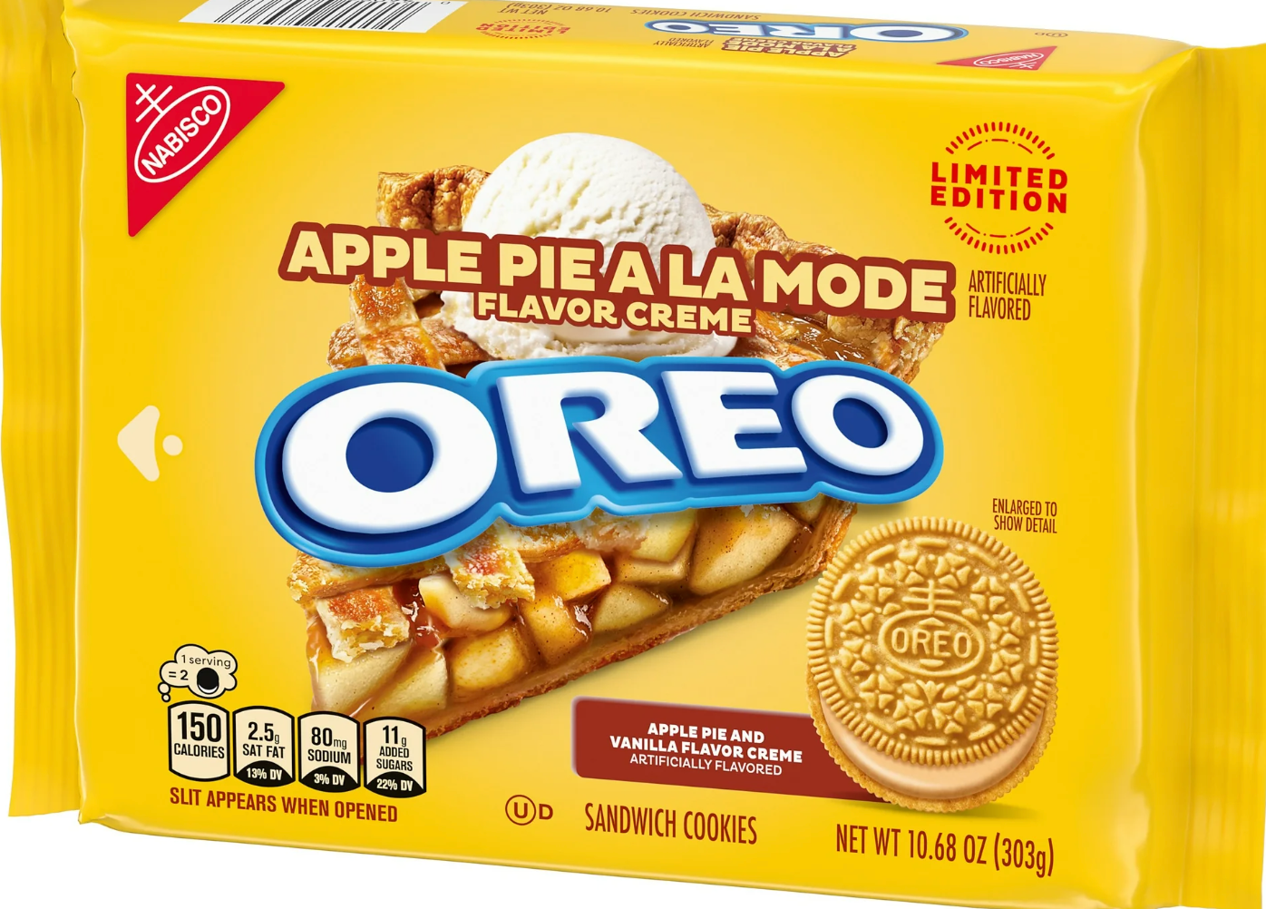 Oreo Apple Pie Sandwich Cookies – A Slice of Sweet Autumn (303 g Pack)