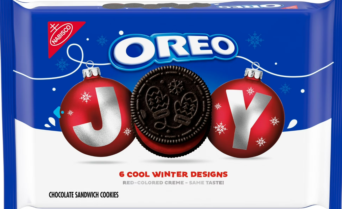 Oreo Joy Red Sandwich Cookies – Festive Flavour & Vibrant Colour (303 g Pack)