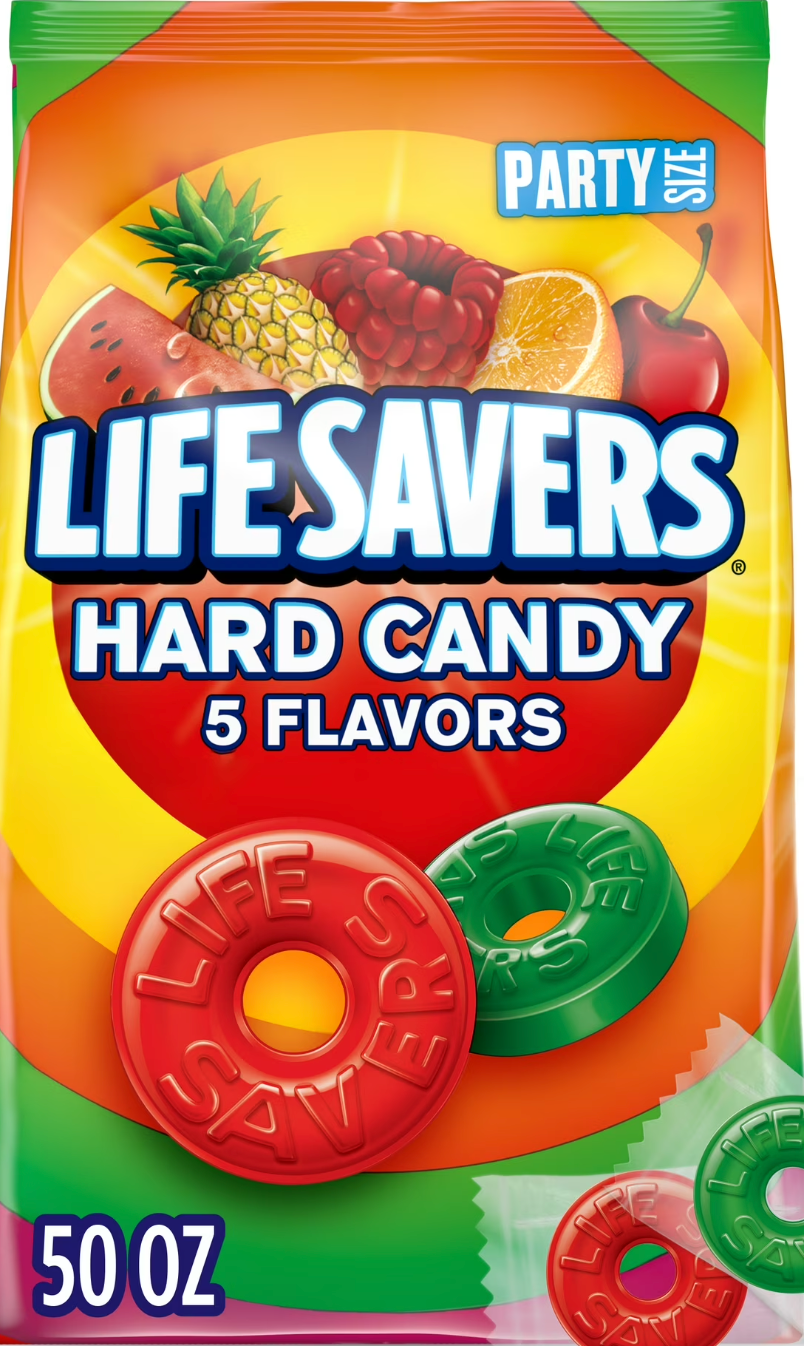 Life Savers Hard Candy 5 Flavours – Classic Fruit Variety (1.42 kg Bag)