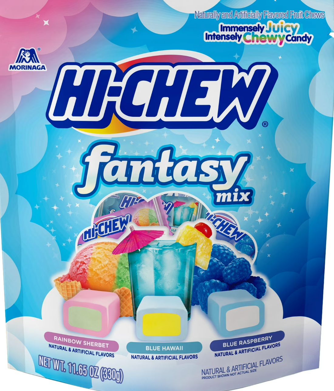 Hi-Chew Fantasy Mix – Magical Fruity Chew Adventure (330 g Bag)