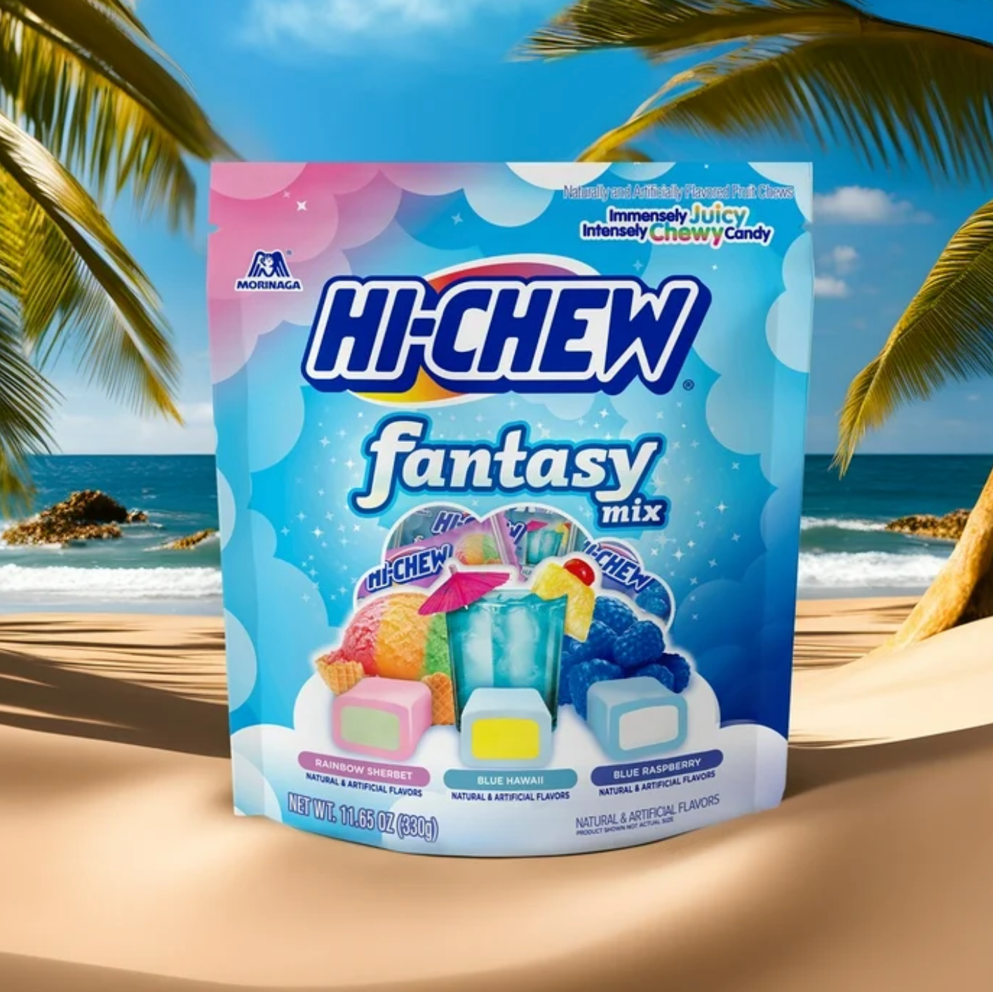Hi-Chew Fantasy Mix – Magical Fruity Chew Adventure (330 g Bag)