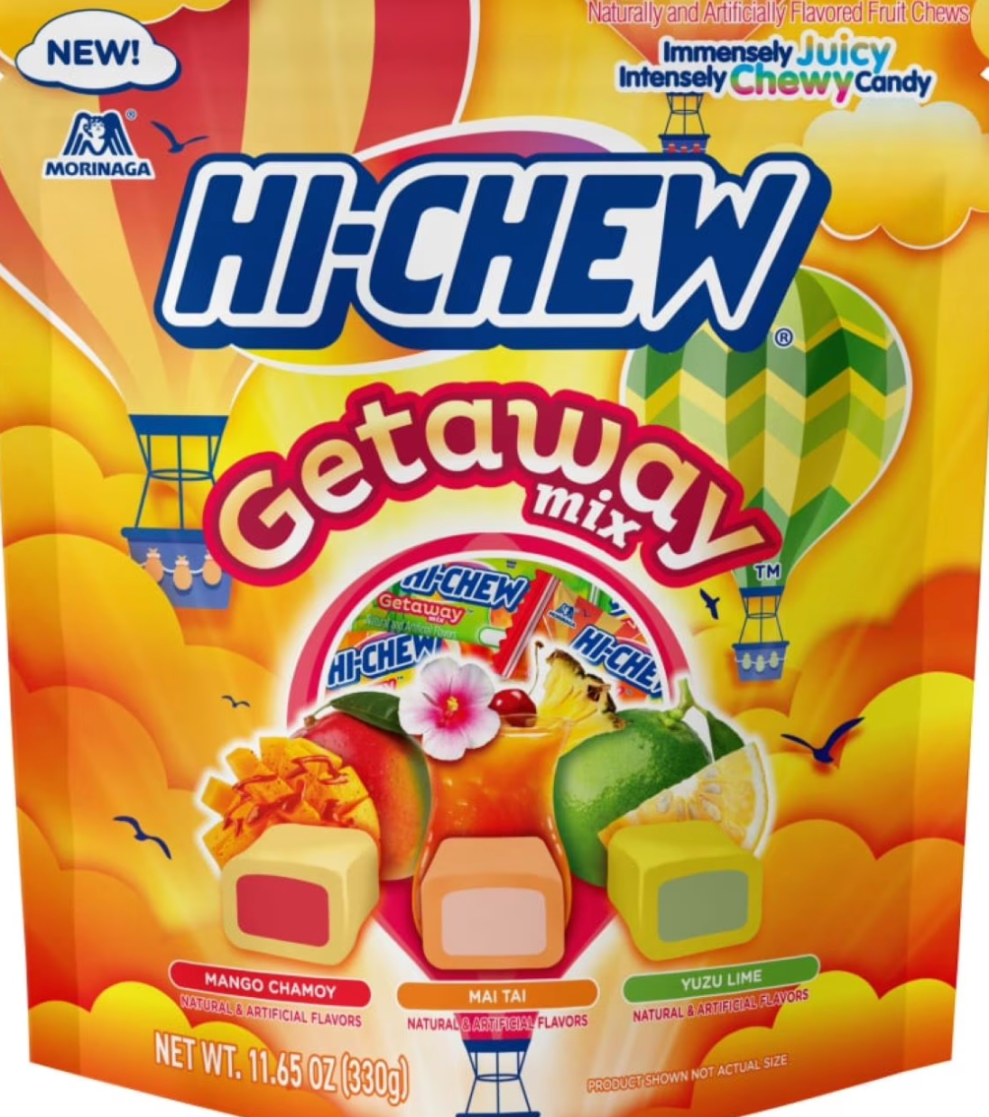 Hi-Chew Getaway Mix – Taste Your Dream Holiday (330 g Bag)