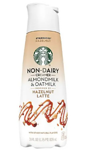 Crème à café non laitière Starbucks Hazelnut Latte – Un délice végétal aux notes de noix