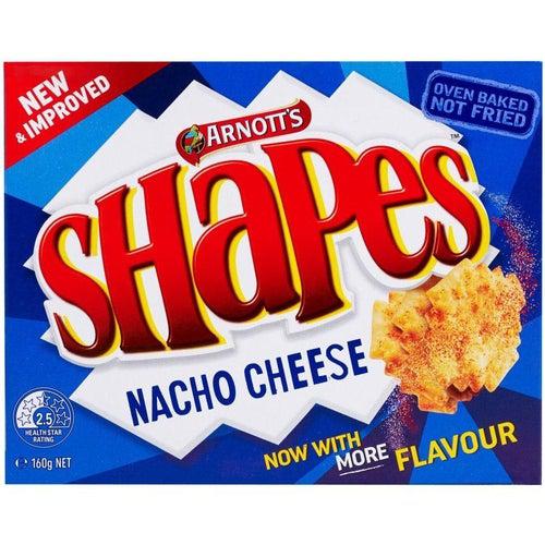 Arnotts Shapes Nacho Cheese 160g