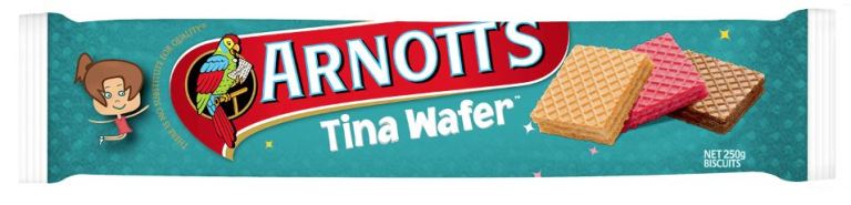 Arnotts Tina Wafer 200g