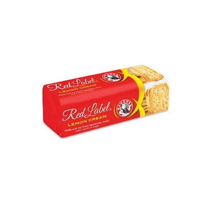 Bakers Red Label Lemon Cream Biscuits (South Africa) 200g