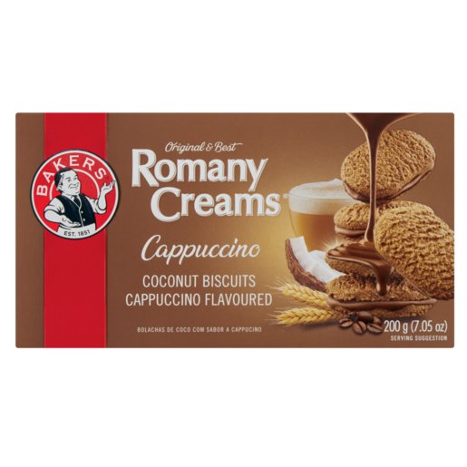 Bakers Romany Creams Cappuccino (South Africa) 200g