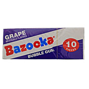 Chewing-gum Bazooka Throwback au raisin 60 g