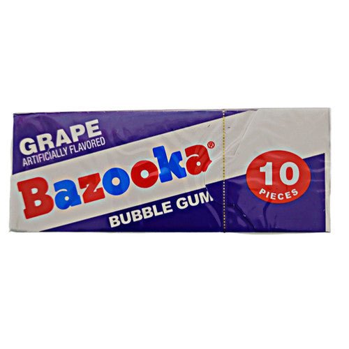 Bazooka Throwback Grape Bubble Gum 60g