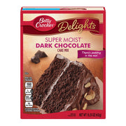 Betty Crocker Super Moist Dark Chocolate Cake Mix 375g