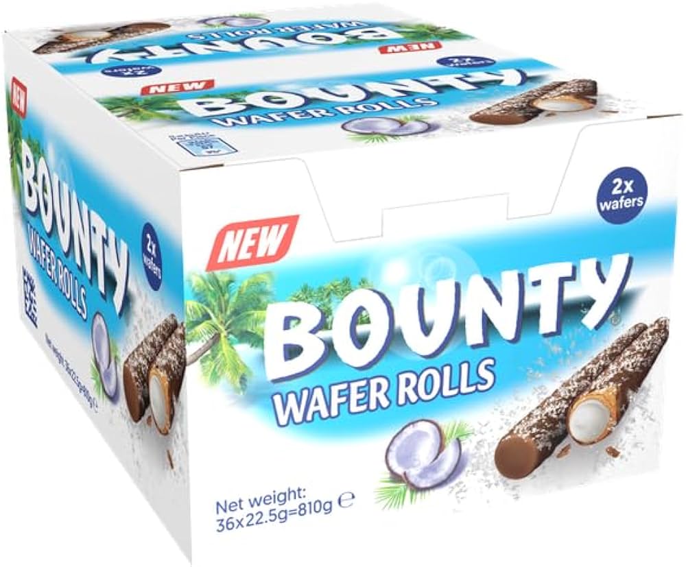 Wholesale Case of Bounty Wafer Roll (Dubai) 24x 22.5g