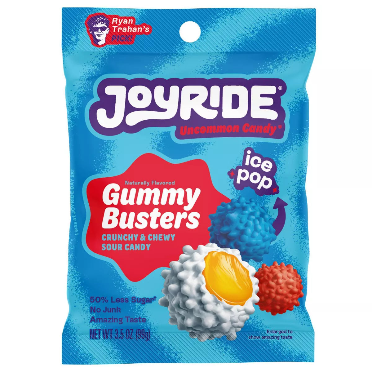 Joyride Gummy Busters Ice Pop – Uncommon Candy with a Cool, Fruity Twist