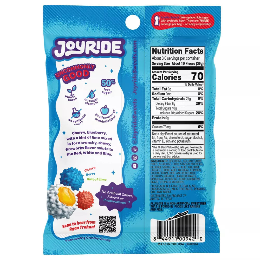 Joyride Gummy Busters Ice Pop – Uncommon Candy with a Cool, Fruity Twist