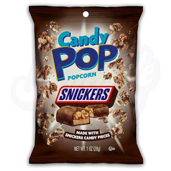 Candy Pop Cookie Pop Pop Corn Snickers (149 g) – Le snack sucré-salé par excellence