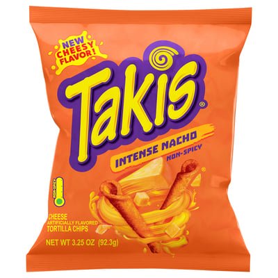 TAKIS Intense Nacho Cheese 92.3g