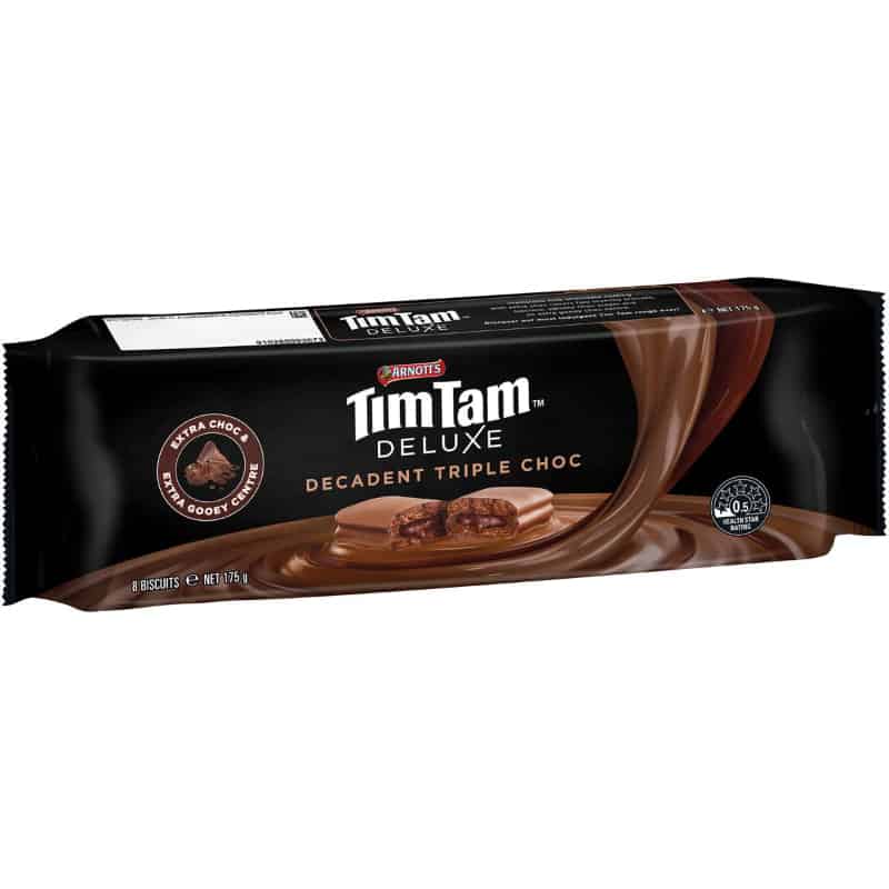Tim Tam Deluxe Decadent Triple Choc 175g