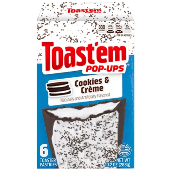 Toast'em Pop-ups Cookies & Creme 288g