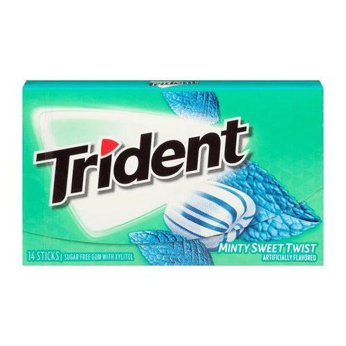 Chewing-gum Trident Menthe et Sucre 31 g