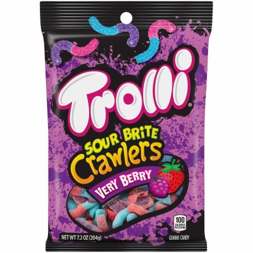 Trolli Sour Brite Crawlers Très Baies 141 g