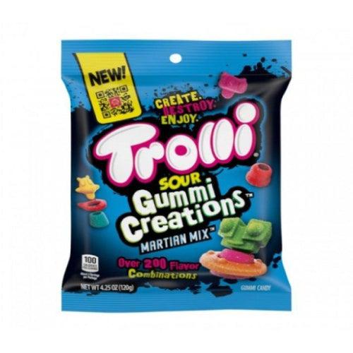 Trolli Sour Gummi Creations Mélange martien 120 g