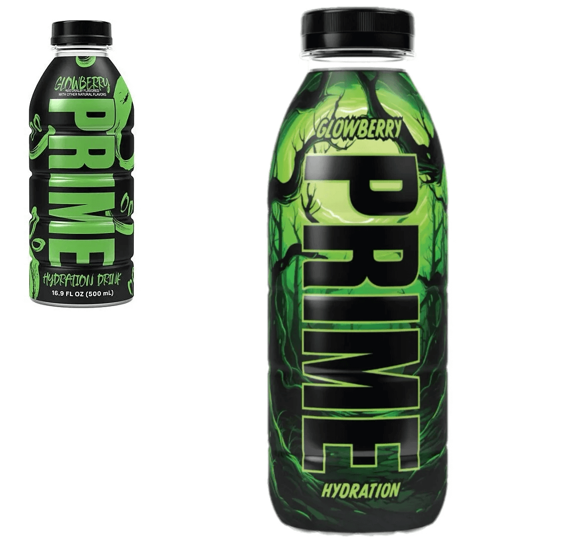 Pack double Glowberry et Glowberry V2 KSI et Logan Paul