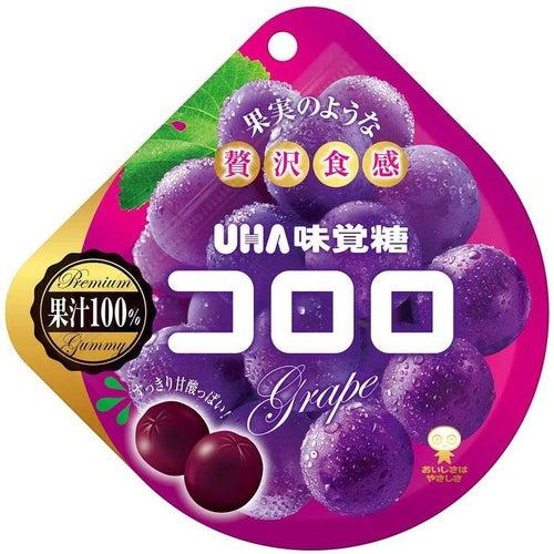 Uha Mikakuto Kororo Red Grape Flavoured Gummy 40g