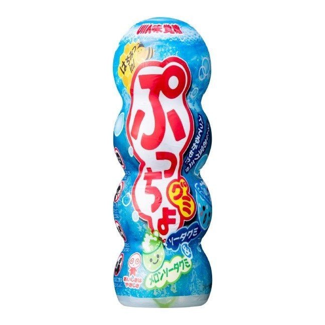 UHA Mikakuto Puccho Gummy Soda Candy Container 40g