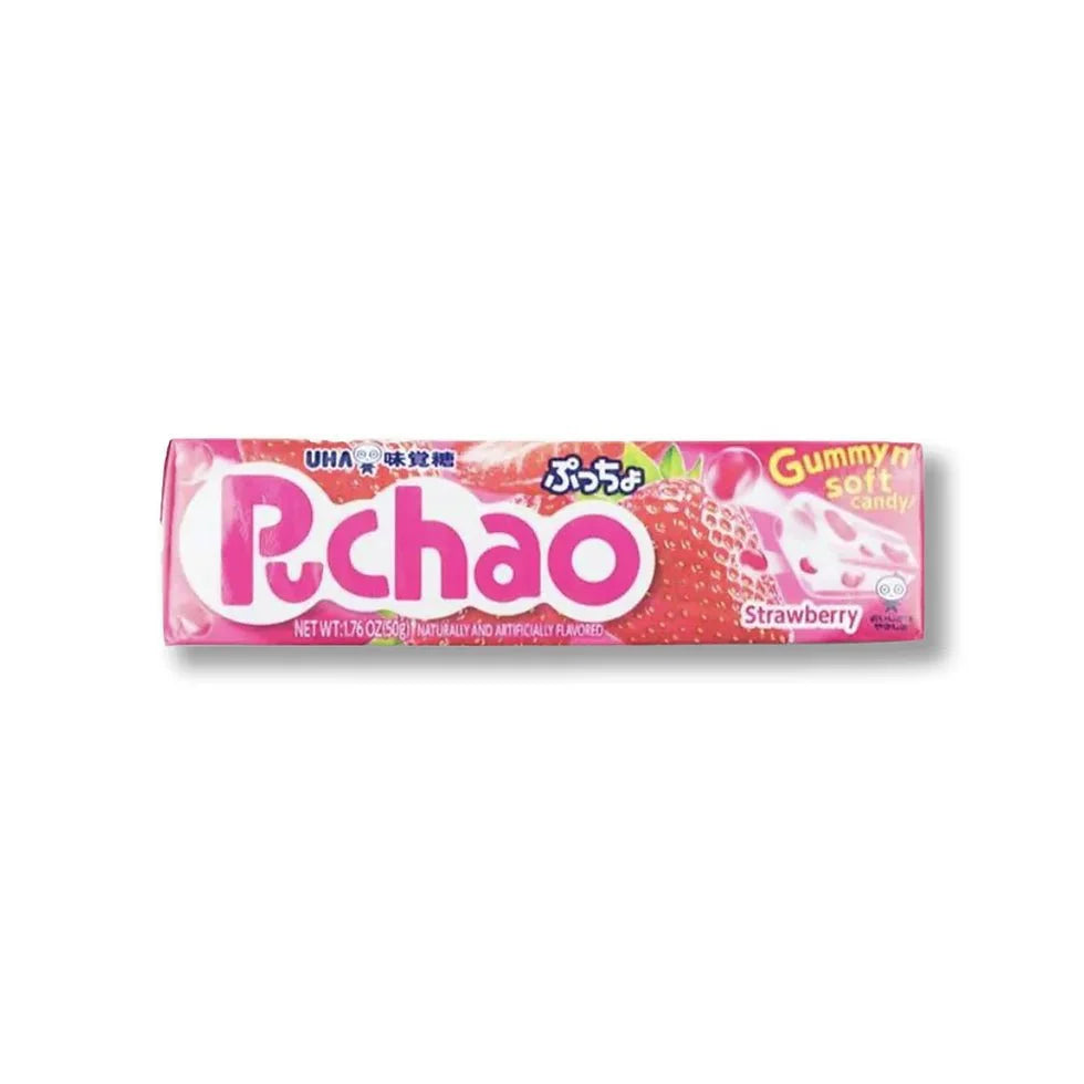 UHA Puchao Strawberry Soft Candy 50g