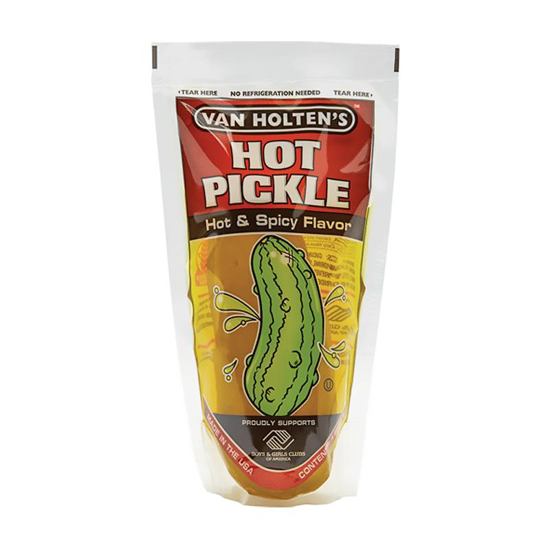 Van Holtens Large Size Pickle- Hot & Spicy