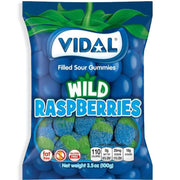 Vidal Wilde Himbeeren Saure Gummies (USA) 100g