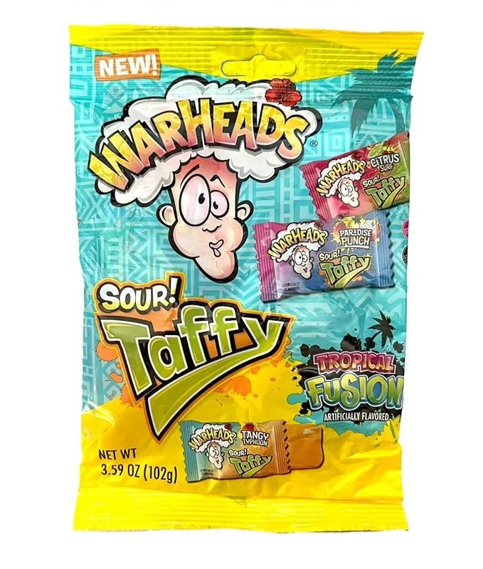 Warhead Sour Taffy Tropical Fusion 102g