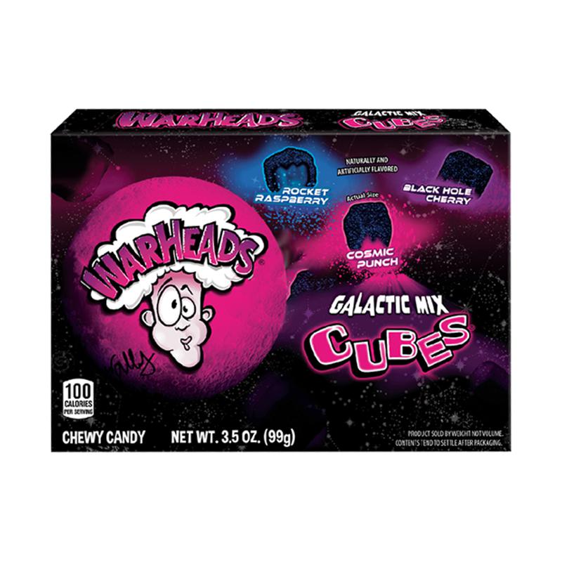 Warheads Galactic Cubes Theatre Box 99g